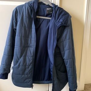 Marmot women’s blue coat size medium in perfect condition